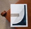 Prussian Blue - Fig. G | Oil And Acrylic Painting in Paintings by Chrysa Koukoura. Item composed of paper & synthetic