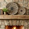 Natural Baskets for Boho Wall Decor, Woven wall baskets | Decorative Plate in Decorative Objects by Sarmal Design. Item composed of cotton and fiber in boho or contemporary style
