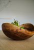 Hand Carved Extra Large Wooden Bowl | Dinnerware by Creating Comfort Lab. Item composed of walnut