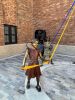 May Pole Dance | Public Sculptures by Sutton Betti | McPherson Community Building in McPherson
