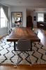 Reclaimed rustic wood table | Dining Table in Tables by Abodeacious. Item made of wood & metal