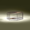 SPYDER Support Table | Tables by Luisa Peixoto Design. Item composed of steel and glass in contemporary or modern style