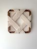 Moments | Framed Tapestry | Wall Hangings by Ana Salazar Atelier. Item made of walnut with cotton works with country & farmhouse & japandi style