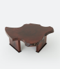 Amorphous Live Edge American Walnut Coffee Table | Tables by ALPAQ STUDIO. Item made of walnut works with contemporary & country & farmhouse style