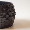 Dot glass textured, decorative vase / S-0001 | Decorative Bowl in Decorative Objects by BinaryCeramics. Item composed of ceramic in art deco style