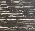 "Help" from the music soundwave series - sold inquire about | Oil And Acrylic Painting in Paintings by L Rowland Contemporary Art. Item made of wood & synthetic