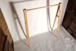 Moineau Clothing Rack in Ash | Wardrobe in Storage by Geoff McKonly Furniture. Item composed of wood compatible with mid century modern and japandi style