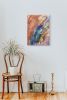 Streak of Balance | Oil And Acrylic Painting in Paintings by Parineeta Patel- Nature Inspired Cosmic Abstracts. Item made of canvas compatible with eclectic & maximalism and coastal style