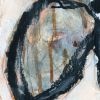 Go Bold or Go Home – Original Neutral Abstract Floral Mixed | Paintings by Michele Spurza. Item composed of paper in boho or contemporary style