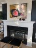 Repose 1 | Oil And Acrylic Painting in Paintings by Natalie Reynolds Contemporary Art. Item made of canvas with synthetic