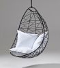 Studio Stirling Nest Egg With Gooseneck Stand in Cape Town | Swing Chair in Chairs by Studio Stirling. Item made of fabric & metal