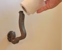 Railroad Anchor Toilet Paper Dispenser Wall Mounted | Hook in Hardware by RailroadWare Lighting Hardware & Gifts. Item composed of steel in industrial style