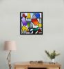Harlequin - Festive Frenzy 2 | Oil And Acrylic Painting in Paintings by Aarti Bartake. Item made of canvas with synthetic