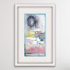 Winter Moon - Tokyo Echoes Painting | Oil And Acrylic Painting in Paintings by Jacob von Sternberg Large Abstracts. Item composed of canvas & synthetic