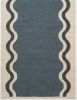Handwoven Woolen Stair Runner Rug | Rugs by Evergreen Carpets. Item composed of wool in boho or minimalism style