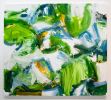 Willow - Abstract Painting by Michael Rich | Oil And Acrylic Painting in Paintings by Michael Rich. Item composed of canvas in mid century modern or contemporary style