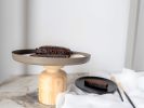 Trio B Serving Stand - 2 | Serveware by Foia. Item made of wood with steel works with boho & contemporary style