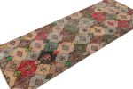 Vintage Zeki Müren Runner with Multicolor Geometric Patterns | Area Rug in Rugs by Rug and Kilim