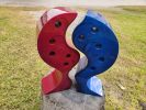 "The Tree of Fire & Ice" | Sculptures by Don Kenworthy. Item composed of steel