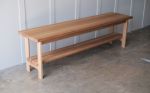 Amble Bench | Benches & Ottomans by HALF HALT | Reinli Street in Austin. Item made of oak wood compatible with minimalism and contemporary style