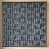 Agamographs - Blue | Embroidery in Wall Hangings by Fault Lines by Matthias de Vogel. Item composed of cotton