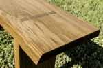 Acadia Bench in American White Oak | Benches & Ottomans by Wolfkill Woodwork. Item composed of oak wood