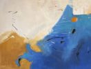 orillas | Oil And Acrylic Painting in Paintings by Cecilia Arrospide. Item composed of canvas and synthetic