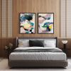 [SOLD] The Dragon's Flight 1 + 2 | Oil And Acrylic Painting in Paintings by Jilli Darling. Item composed of canvas & synthetic compatible with boho and contemporary style