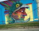 "El Indio de la guardia" | Street Murals by Street Art of Artkungfu (Angel Quesada) | Mercy Night Club in Houston