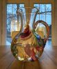 Cane-Fetti Pitcher | Vessels & Containers by Anchor Bend Glassworks. Item made of glass