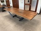 Live Edge Bookmatched Black Walnut Table 382 | Dining Table in Tables by KC Custom Hardwoods