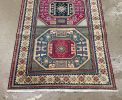 Vintage Turkish Area Rug | 2.11 x 7 | Runner Rug in Rugs by Wool and Rug. Item made of cotton works with boho & country & farmhouse style