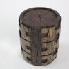 Pueblo Deco Hand Carved Log Table | Side Table in Tables by Pfeifer Studio. Item made of wood compatible with contemporary and industrial style