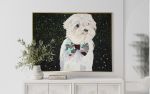 Pet Commission Artwork | Oil And Acrylic Painting in Paintings by HEIDY GONZALEZ - GONZALEZ ART DESIGN. Item made of canvas compatible with contemporary and art deco style