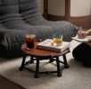 Song Dynasty Bamboo Zen Pedestal: Wabi Sabi Ritual Tray | Decorative Tray in Decorative Objects by Dynasty Artisan. Item composed of bamboo in minimalism or contemporary style
