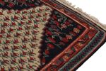 Antique Persian Senneh Kilim in Beige with Red and Blue | Area Rug in Rugs by Rug and Kilim
