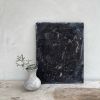 Black Squiggles Mixed Media | Mixed Media by Ooh La Lūm. Item made of synthetic