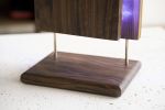 "Sculpt" Hardwood LED Table Lamp | Lamps by THE IRON ROOTS DESIGNS. Item composed of oak wood and brass in minimalism or contemporary style