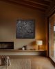 "absence of light" (sold) | Mixed Media in Paintings by VISCERAL HOME STUDIO. Item composed of wood & concrete compatible with boho and minimalism style