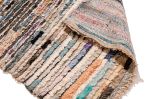 Vintage Mid-Century Moroccan Transitional Pink and Beige | Area Rug in Rugs by Rug and Kilim