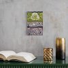 Harmony v Cacophony - Winter Series No. 6 | Wall Sculpture in Wall Hangings by Gila Mosaics Studio. Item composed of birch wood & ceramic compatible with contemporary style