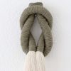 Small Love Knot Sculpture | Sculptures by YASHI DESIGNS. Item composed of cotton and metal in minimalism or mid century modern style