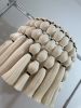 CASCADE No.1 | Modern Macrame Chandelier & Fiber Art | Chandeliers by Puvor. Item compatible with boho and mid century modern style