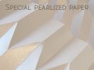 Opera Round Pendant lampshade, Origami, modern, pleated | Pendants by Studio Pleat. Item made of paper works with minimalism & contemporary style