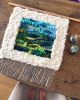 Wowen Wall Art Tapestry, Landscape | Wall Hangings by Awesome Knots. Item made of wool & fiber