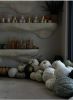 Giant Organic Floating Shelf Console Table Hemp | Shelving in Storage by ZOA concept. Item made of wood works with contemporary style