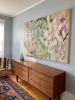 Confluence | Oil And Acrylic Painting in Paintings by Molly Herman. Item made of canvas with synthetic