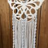 Colgante de pared | Macrame Wall Hanging in Wall Hangings by Amayeli Macrame. Item made of wood with cotton works with boho & art deco style