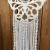 Colgante de pared | Macrame Wall Hanging in Wall Hangings by Amayeli Macrame. Item made of wood with cotton works with boho & art deco style