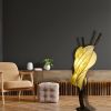 Moonleaf | Lighting by Niksa Design. Item made of wood with paper works with boho & japandi style